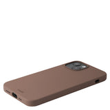 Holdit iPhone 14 Plus Soft Touch Silikone Cover - Dark Brown