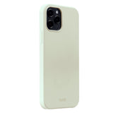 Holdit iPhone 12 / 12 Pro Soft Touch Silikone Cover - White Moss