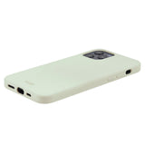 Holdit iPhone 12 / 12 Pro Soft Touch Silikone Cover - White Moss