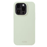 iPhone 14 Pro Holdit Soft Touch Silikone Case - White Moss