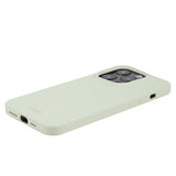 iPhone 14 Pro Holdit Soft Touch Silikone Case - White Moss