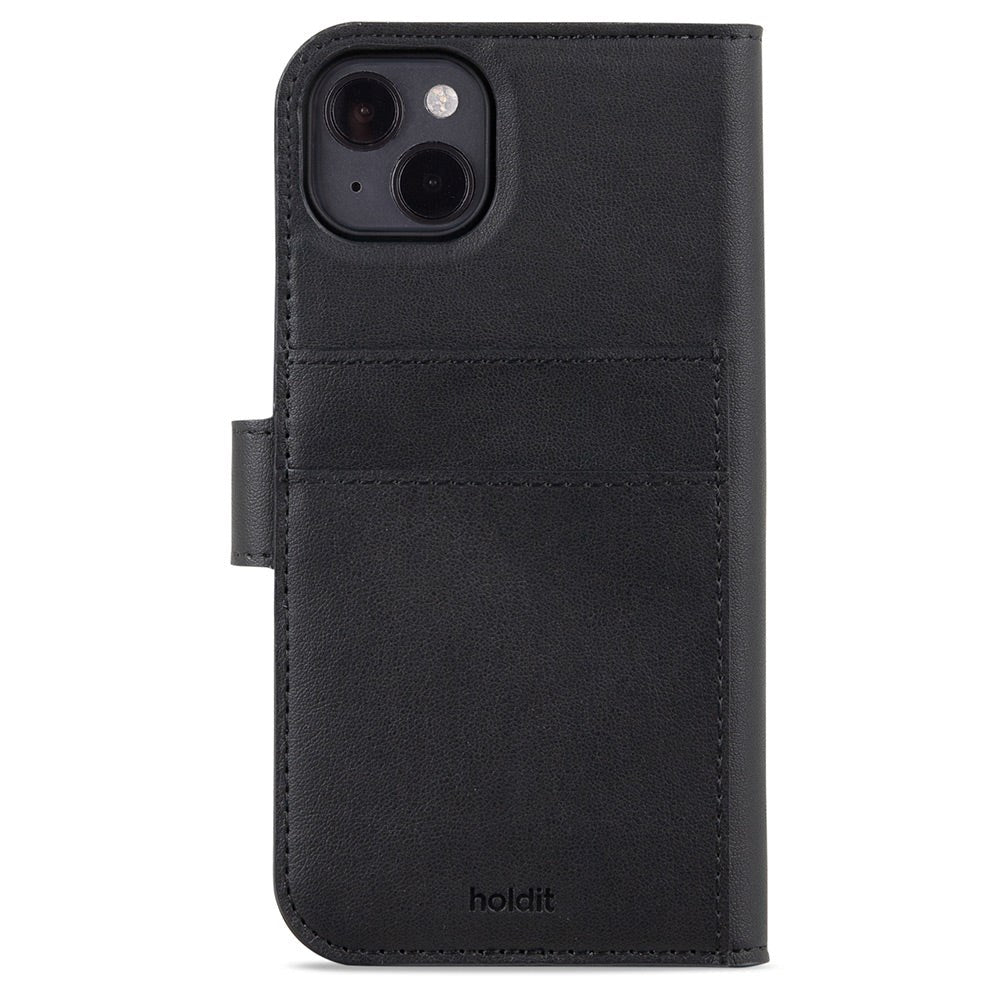 Holdit iPhone 15 Plus Wallet Case Magnet Plus - Flip Cover - Black