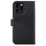 Holdit iPhone 15 Pro Wallet Case Magnet Plus - Flip Cover - Black