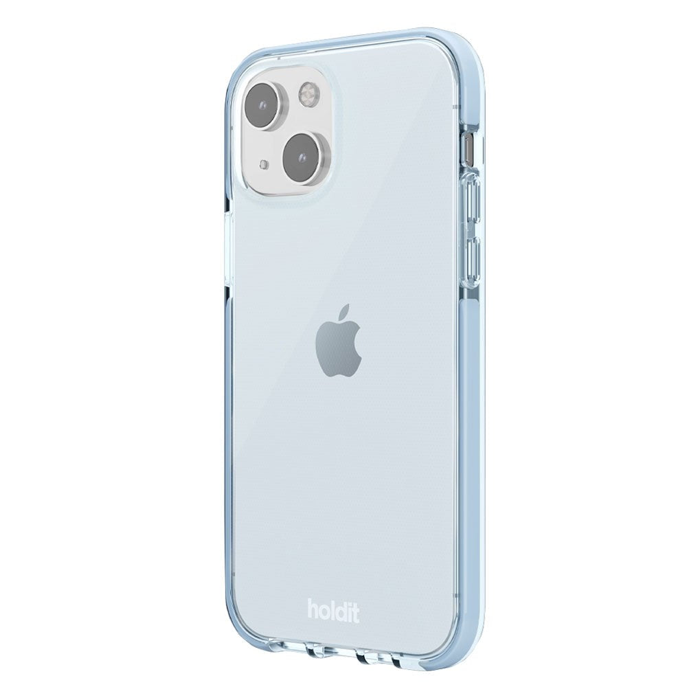 Holdit iPhone 14 / 13 Seethru Cover - Mineral Blue