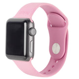 Apple Watch (38/40/SE/41/42mm) Holdit Silikone Urrem - Pink