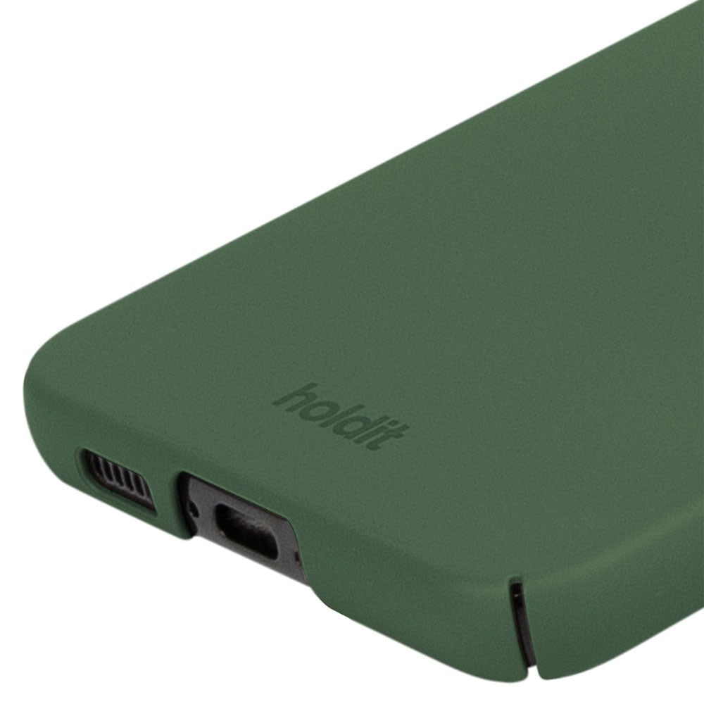 Holdit Samsung Galaxy S24 Slim Plastic Case - Forest Green