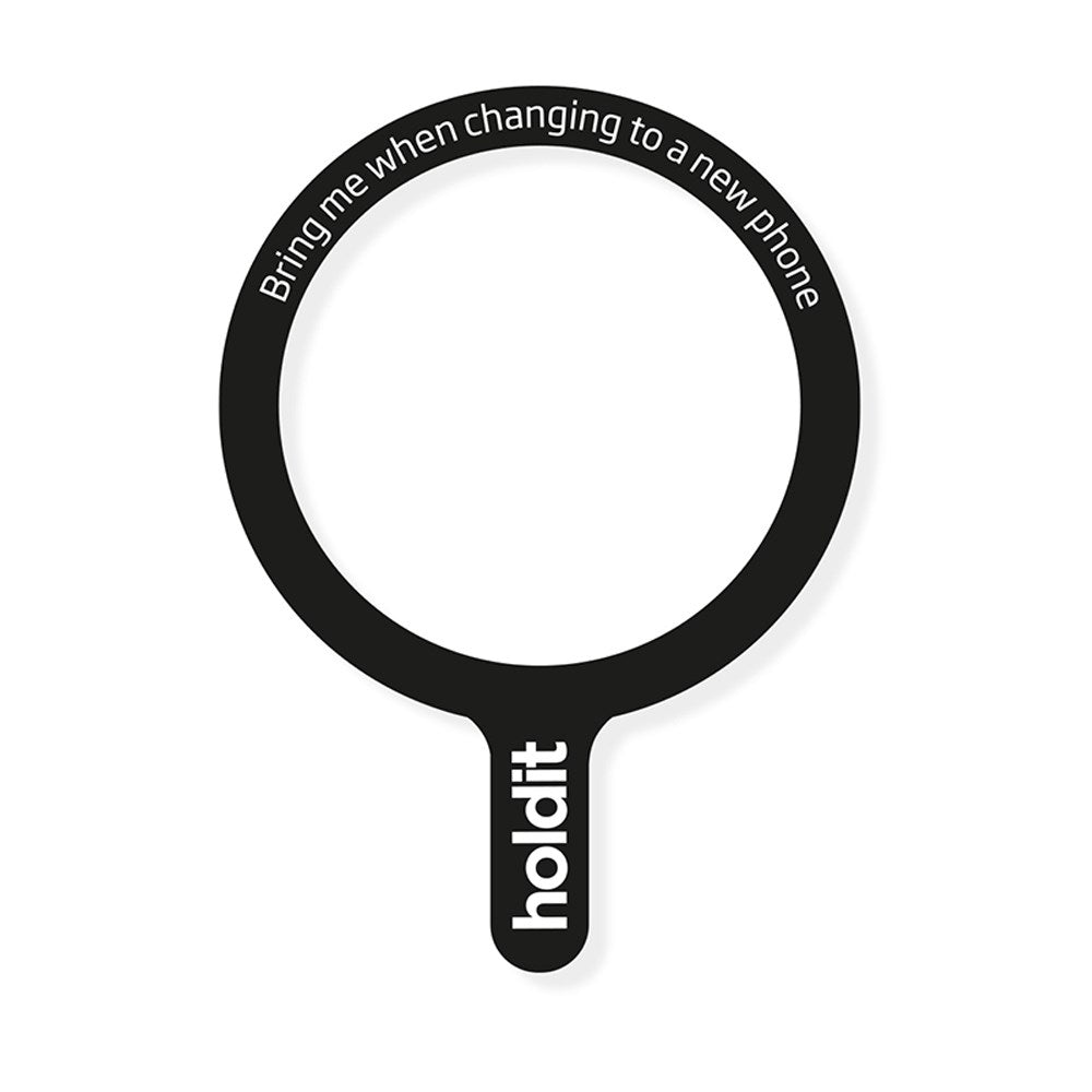 Holdit Magnetisk Ring m. MagSafe - Sort