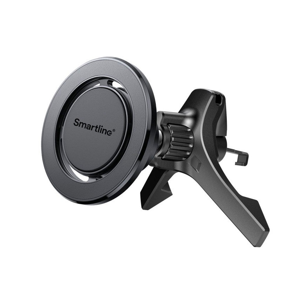 Smartline Magnetisk Mobilholder til Ventilationsanlæg - MagSafe Kompatibel - Sort