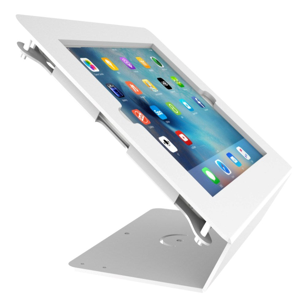 Deltaco Tablet Bordholder - Maks. Mål: 9.7" - Hvid
