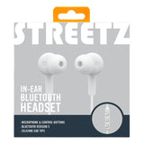 Streetz Wireless Bluetooth Headset - Hvid