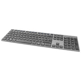 Deltaco Slim Aluminium Wireless Tastatur - Sort