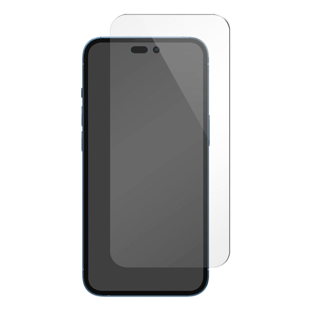 iPhone 14 Pro Deltaco 9H Hærdet Skærmbeskyttelsesglas - Gennemsigtig