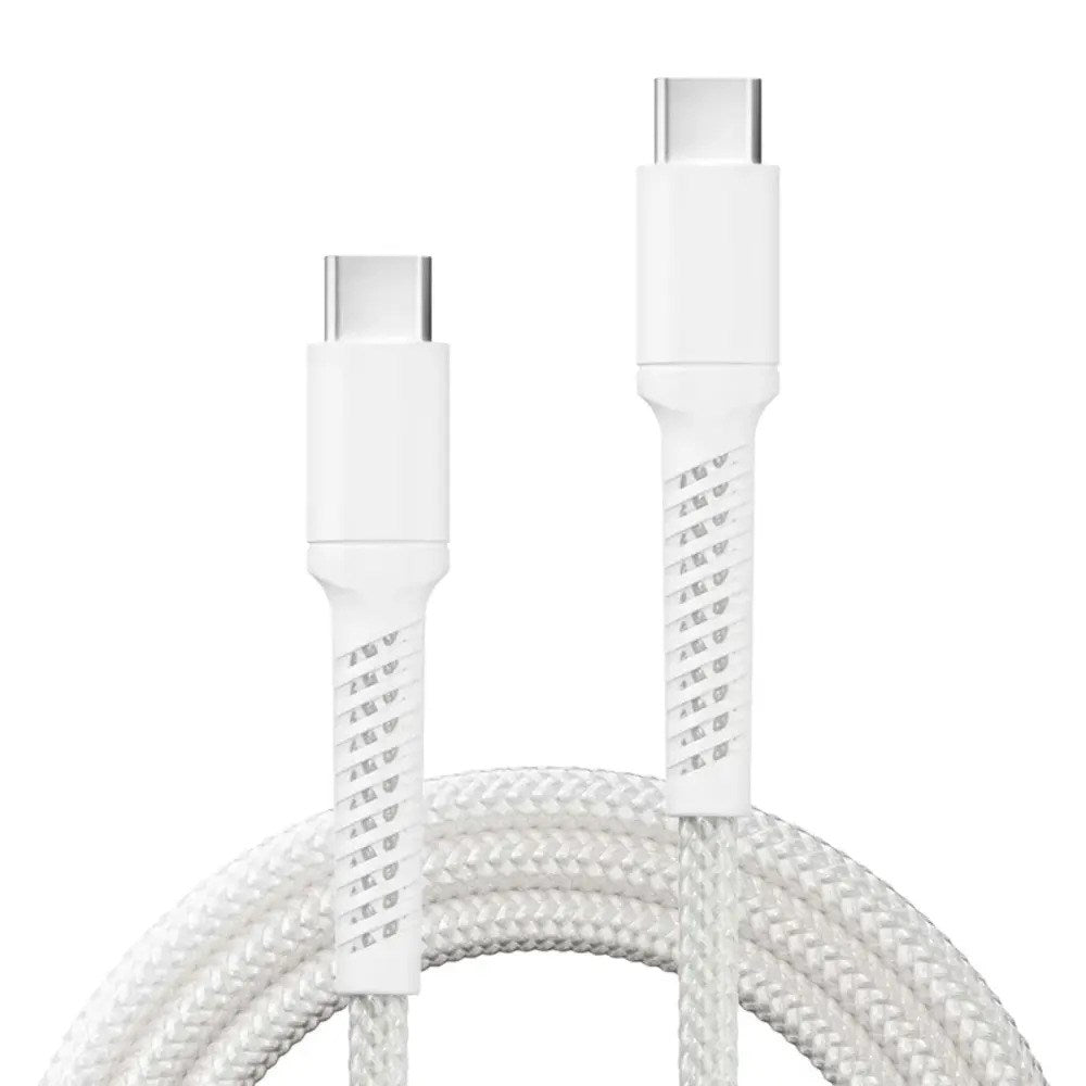 X2O Longlife USB-C til USB-C Kabel - 1m / 100W - Hvid