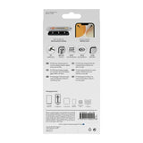 iPhone 17 Pro Max X2O Skærmbeskyttelse m. Monteringssystem - 9H Hærdet Glas- Gennemsigtig / Sort Kant