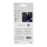 iPhone 17 Pro Max X2O Mag Wallet Flip Case m. Indbygget Kortholder - Sort
