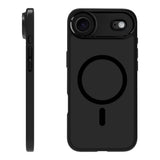 X2O iPhone Air Mag Frosted Mobil Cover - MagSafe Kompatibel - Mat Sort