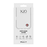 iPhone 17 X2O Super Slim Mobil Cover - Gennemsigtig