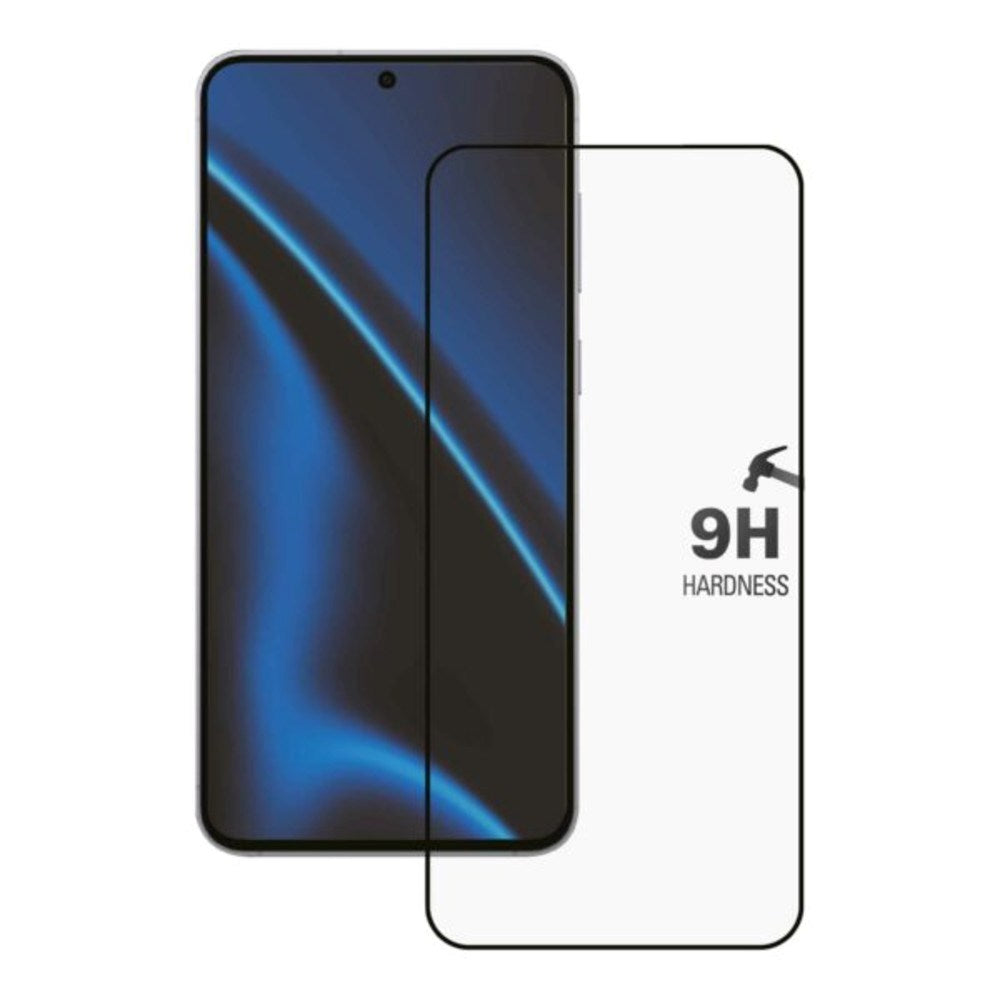 X2O Samsung Galaxy S25 / S24 9H Hærdet Skærmbeskyttelsesglas - Full Fit - Gennemsigtig