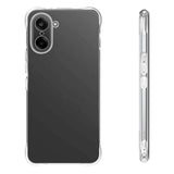OnePlus Nord CE5 X2O Anti-Shock Plast Bagside Cover - Gennemsigtig