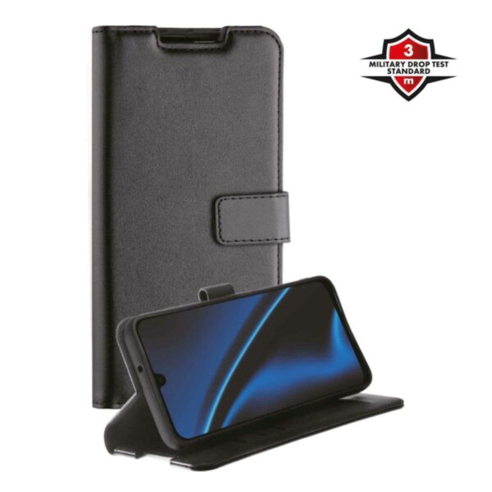 Samsung Galaxy A17 (5G) X2O Classic Wallet Flip Cover m. Kortholder & Ståfunktion - Sort