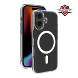 iPhone 16 X2O Mag Clear Bagside Cover - MagSafe Kompatibel - Gennemsigtig