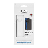Samsung Galaxy S25 X2O Crystal Clear Hybrid Bagside Cover - Gennemsigtig
