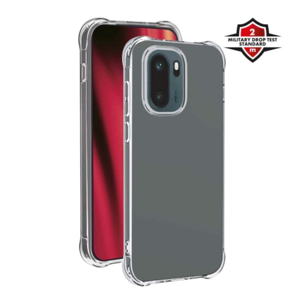 OnePlus 15R X2O Anti-Shock Plast Bagside Cover - Gennemsigtig