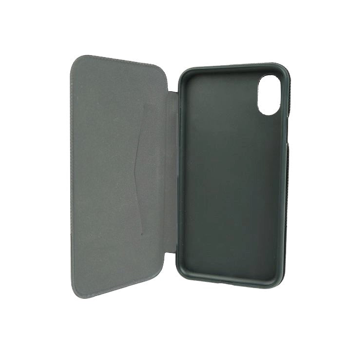 iPhone X / Xs TCF - The Case Factory - Wallet Case Tech Grå