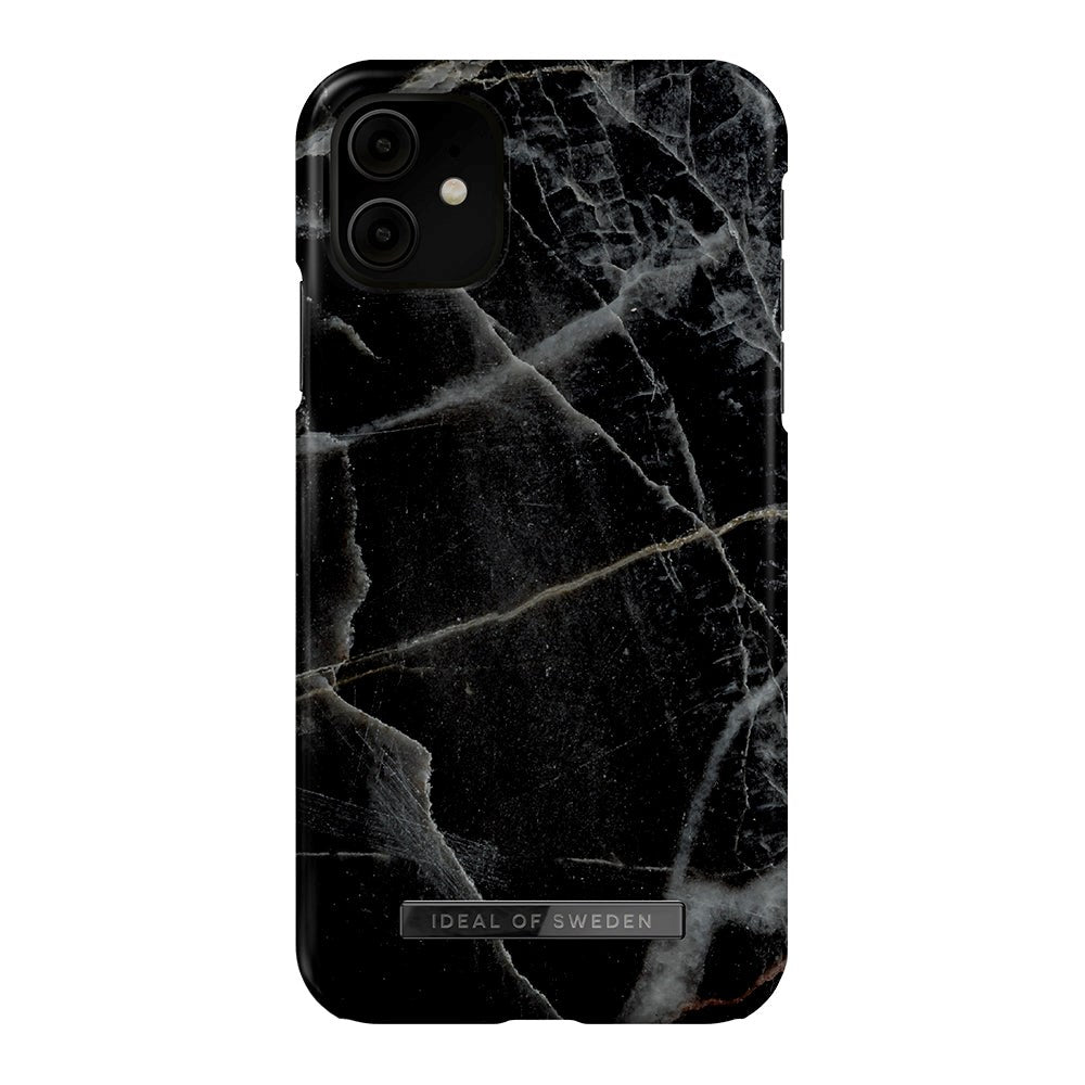 iDeal Of Sweden iPhone 11 Fashion Cover Black Thunder Marble