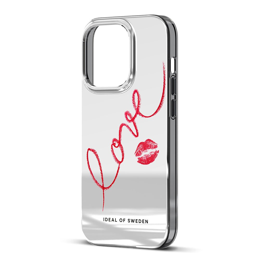 iPhone 14 Pro iDeal Of Sweden Mirror Case - Love Edition