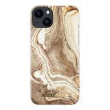 iPhone 14 Plus iDeal Of Sweden Fashion Case - Golden Sand Marble