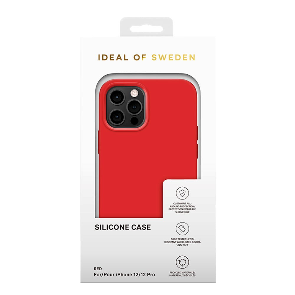 iDeal Of Sweden iPhone 12 / 12 Pro Silikone Cover - Red