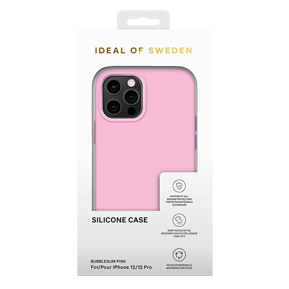 iDeal Of Sweden iPhone 12 / 12 Pro Silikone Cover - Bubblegum Pink