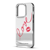 iPhone 15 Pro iDeal Of Sweden Mirror Case - Love Edition