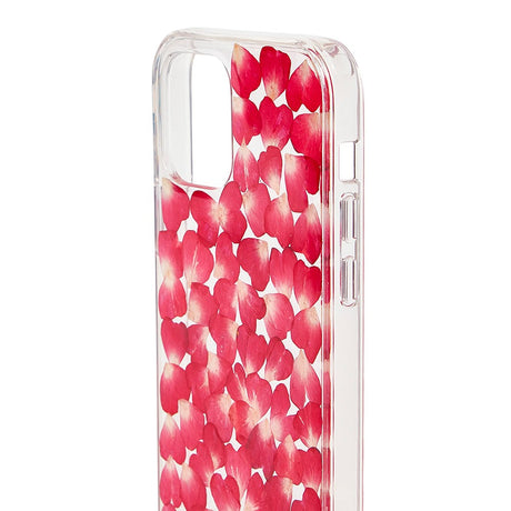 iPhone 12 / 12 Pro iDeal Of Sweden Clear Case - Red Roses