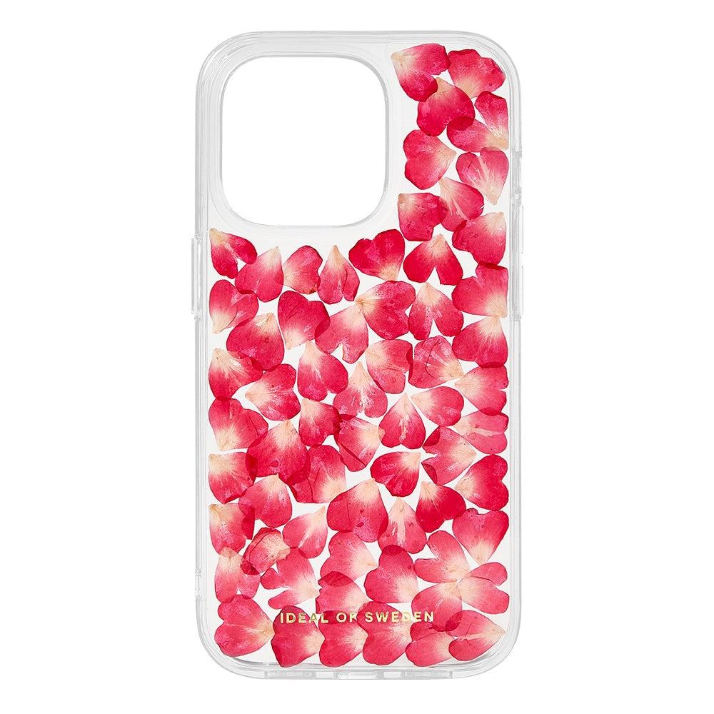 iPhone 15 iDeal Of Sweden Clear Case - Red Roses