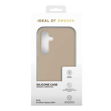 Samsung Galaxy S24+ (Plus) iDeal Of Sweden Silicone Case - MagSafe Kompatibel - Beige