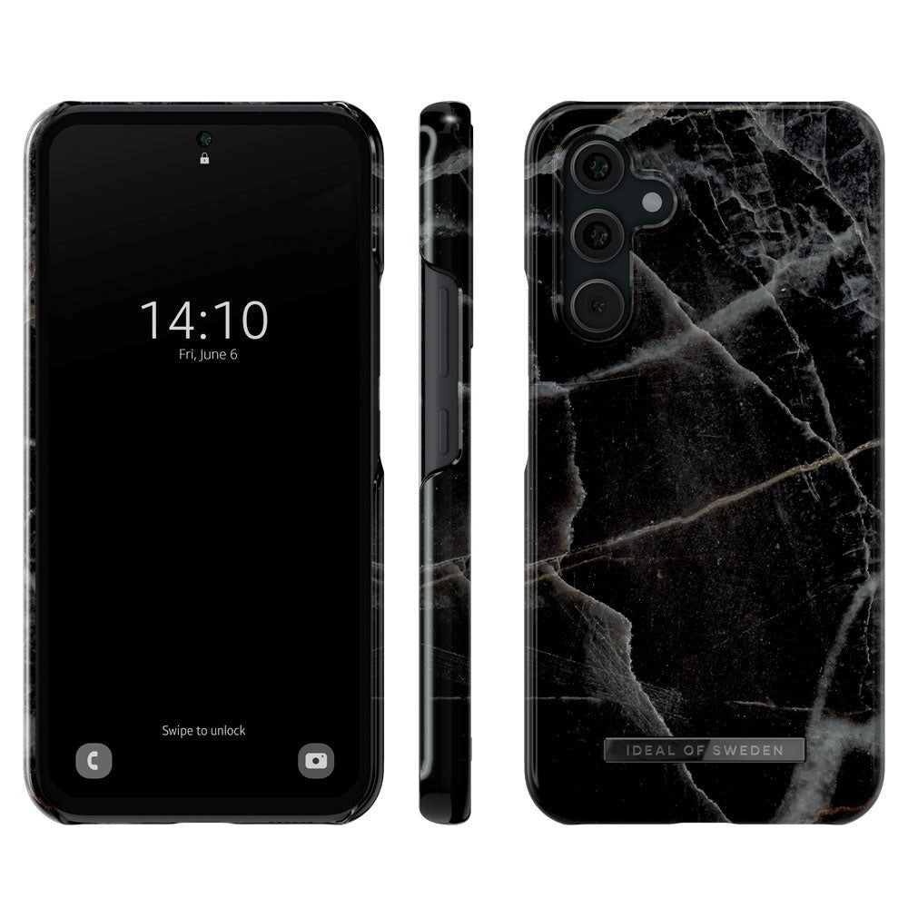 Samsung Galaxy A54 5G iDeal Of Sweden Fashion Case - Black Thunder Marble