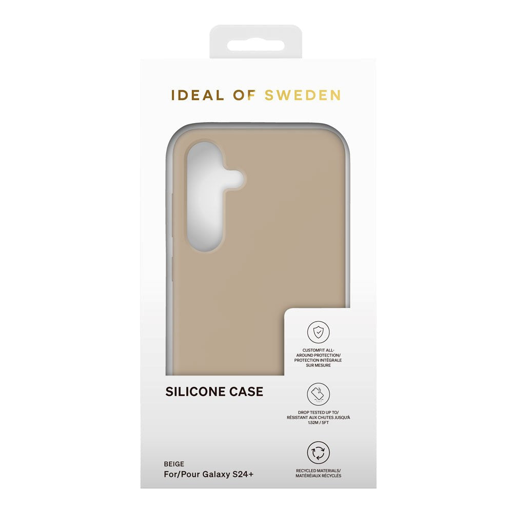 Samsung Galaxy S24+ (Plus) iDeal Of Sweden Silicone Case - Beige