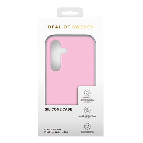 Samsung Galaxy S24 iDeal Of Sweden Silicone Case - Bubblegum Pink