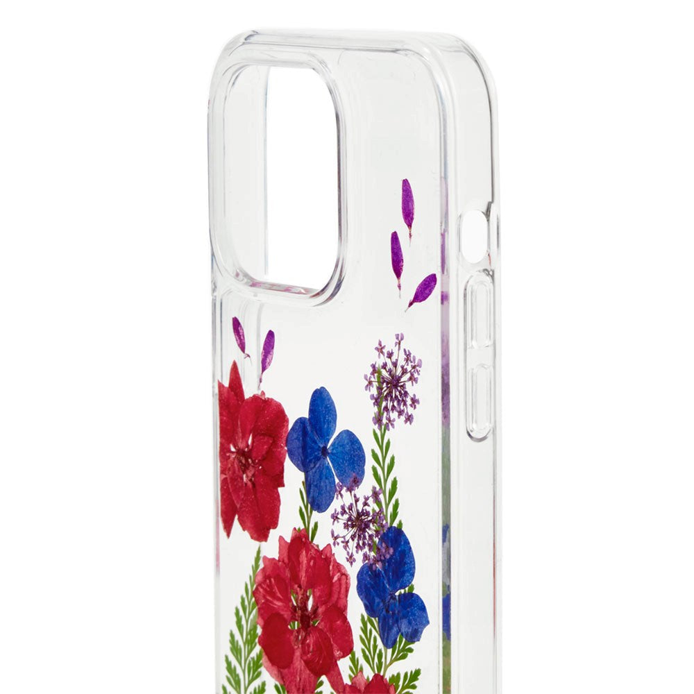 iPhone 15 Pro iDeal Of Sweden Clear Case - Autumn Bloom