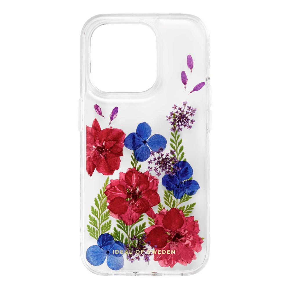 iPhone 15 Pro iDeal Of Sweden Clear Case - Autumn Bloom