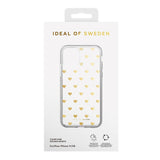 iPhone 11 iDeal Of Sweden Clear Case - Golden Hearts