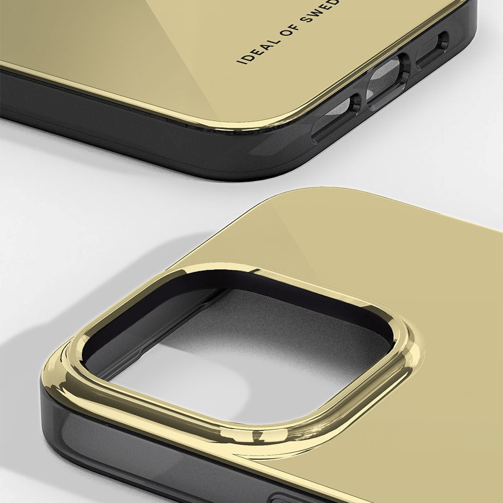 iPhone 15 Pro iDeal Of Sweden Mirror Case - Mirror Gold