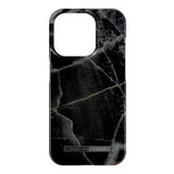 iPhone 15 Pro iDeal Of Sweden Fashion Case - MagSafe Kompatibel - Black Thunder Marble