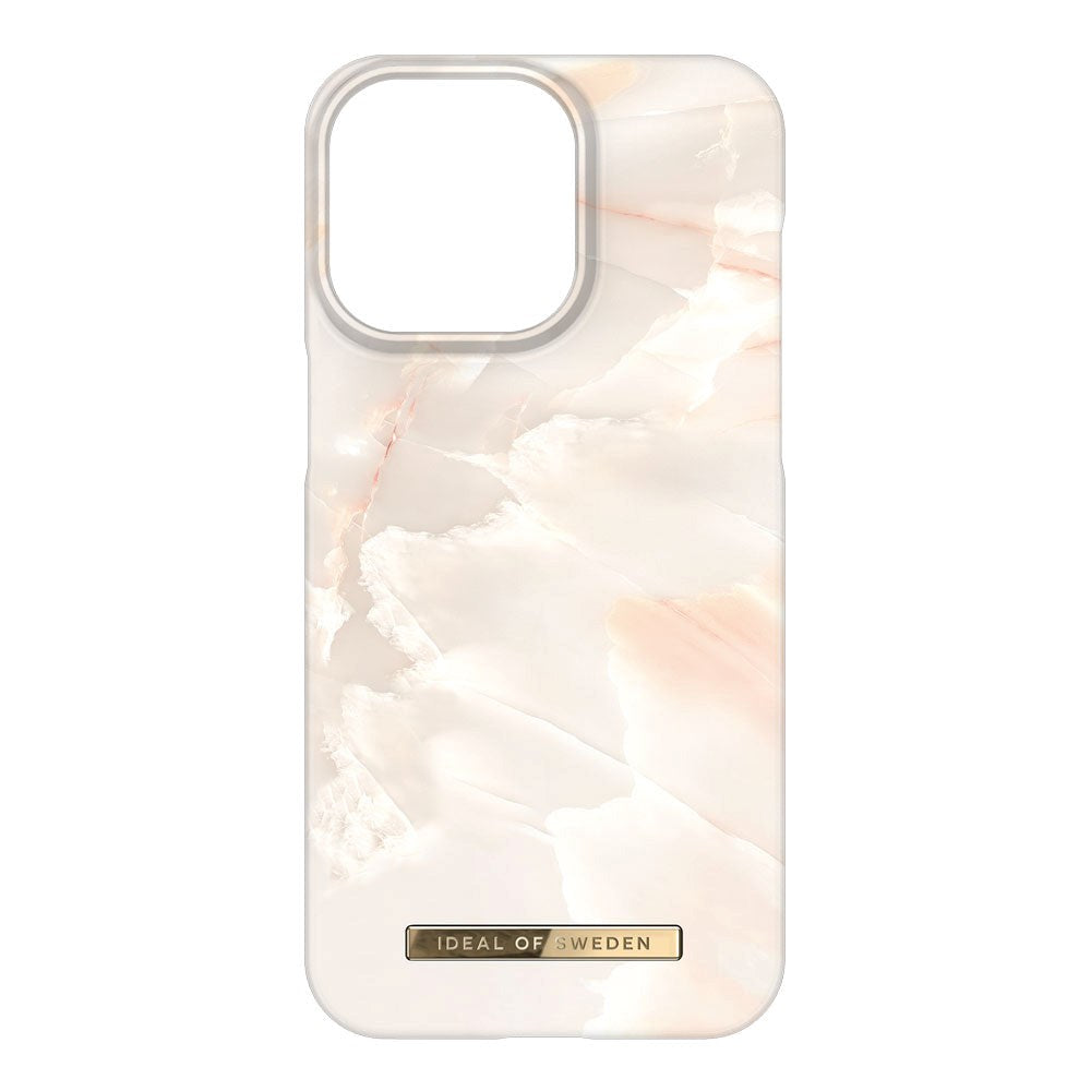 iPhone 15 Pro Max iDeal Of Sweden Fashion Case - MagSafe Kompatibel - Rose Pearl Marble