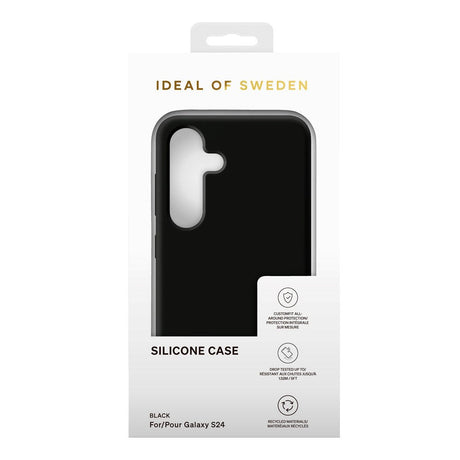 Samsung Galaxy S24 iDeal Of Sweden Silicone Case - Black