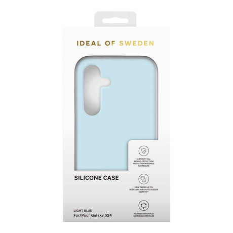 Samsung Galaxy S24 iDeal Of Sweden Silicone Case - Light Blue