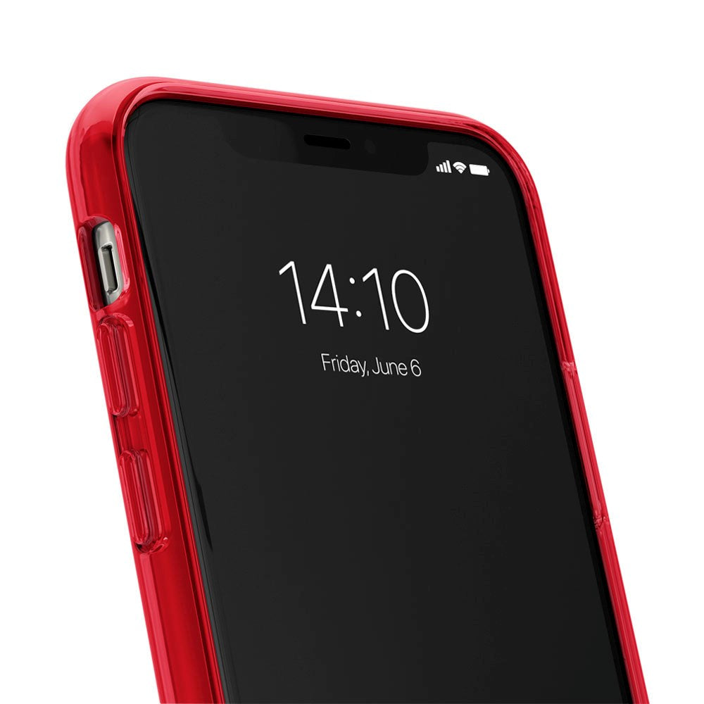 iPhone 12 / 12 Pro Ideal Of Sweden Clear Case - Radiant Red