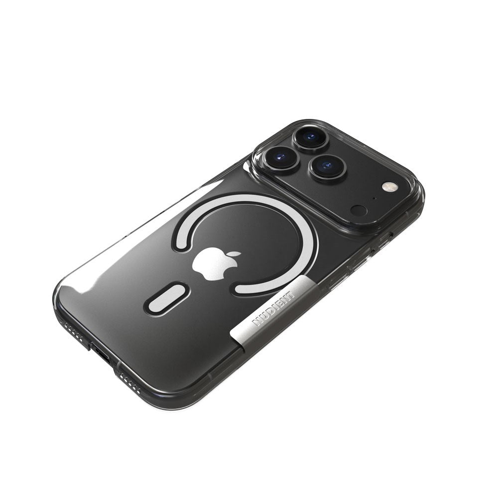 iPhone 18 Pro / 17 Pro Nudient Thin Case Mobilcover - MagSafe Kompatibel - Gennemsigtig